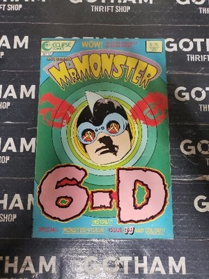 Doc Stearn..MR. MONSTER 6-D #10  Eclipse comics