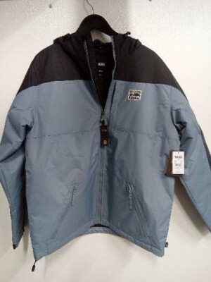 VANS Street Outdoor MTE-1 Mens Jacket, Blue/Black - Size Medium #F2