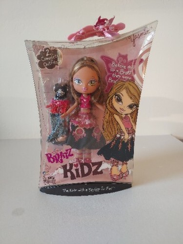 Bratz Kidz Yasmin Doll Toy W/ 2 complete outfits NIB SEALED 