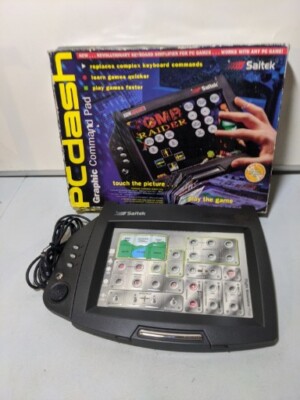 Saitek PC Dash Graphic Command Pad Gamepad Classic Collectors RARE