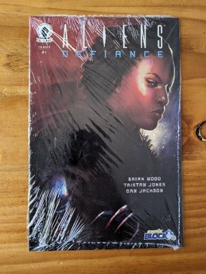 Aliens Defiance #1 Sealed Hans Comic Block Variant Cover 2016 Dark Horse Comic
