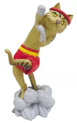 Total Martial Arts A-1 Grand Prix Cat Mini Figura Coleccionable