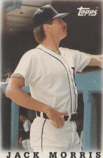 1988 Topps League Leaders Minis - Jack Morris #11