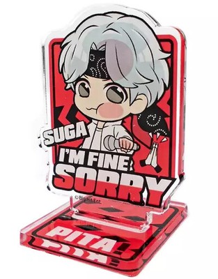 Suga Bts/Bangtan Boys Pita Deformed Tinytan Acrylic Stand -Mic Drop-