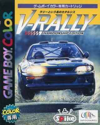 GBC V-Rally Championship Edition 欧州版 V Rally CHAMPIONSHIP EDITION Nintendo Game Boy Color Japan