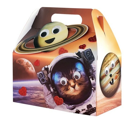 spritz mailbox decorating kids craft choose 1 -hotdog, pizza, hearts, space cats