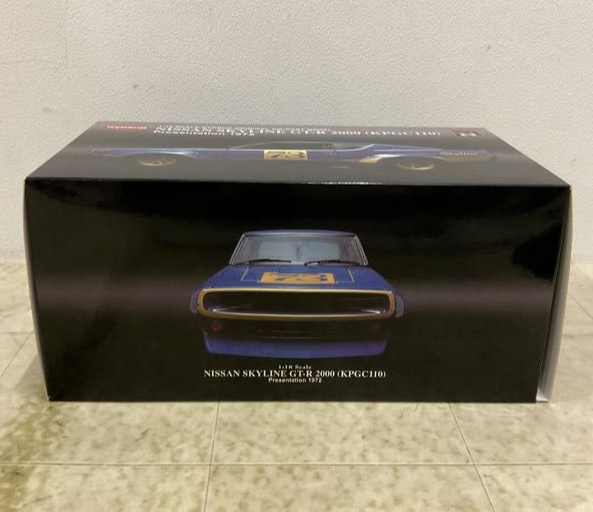 1/18 Kyosho 京商 スカイライン 2000GTR KPGC110 Amazon | 京商／KYOSHO：1/18 ニッサン スカイライン 2000 GT-R