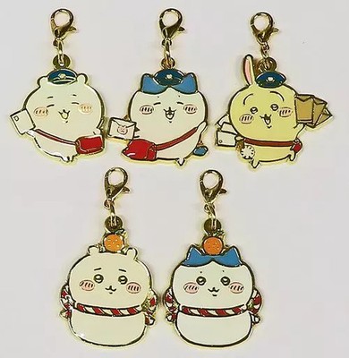 Chiikawa Cute Mini Charms Set 5 Types Postal Rabbit Mirror Mochi Figure