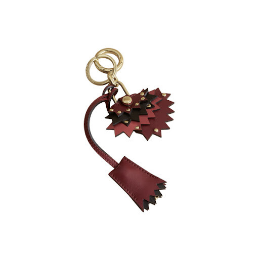 バーバリーBurberry キーチャーム キーロック 01 バーバリー キーリング キーホルダー ブラック メンズ
