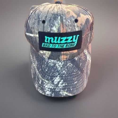 Muzzy Bad To The Bone Archery Broadheads Baseball Hat Cap