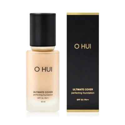 O HUI Ultimate Cover Perfecting Foundation SPF35 PA++ 30ml free sample gift OHUI