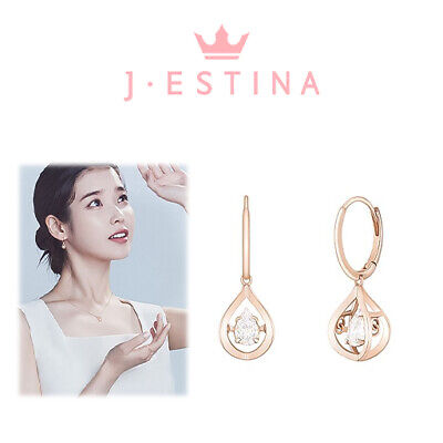 J.ESTINA jestina IU PICK MIOELLO 14K Earrings (JJMEEQ1BF616R4000) Korean Jewelry