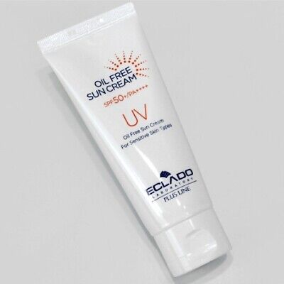 ECLADO Oil Free Sun Cream 70g SPF50+ PA++++ Sunscreen UV Sun Protection NEW