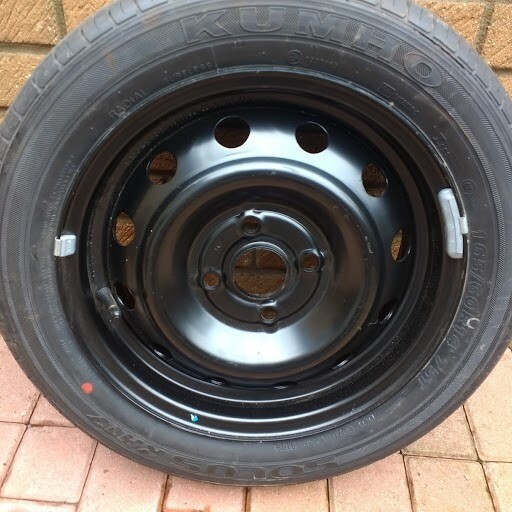 Hyundai i10 Brand new steel wheel and tyre in Thornhill, Cardiff