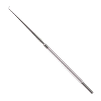 Adson Dura Hook, 8'', Right Angled, Sharp Tip, 5mm, Premium German Stainless