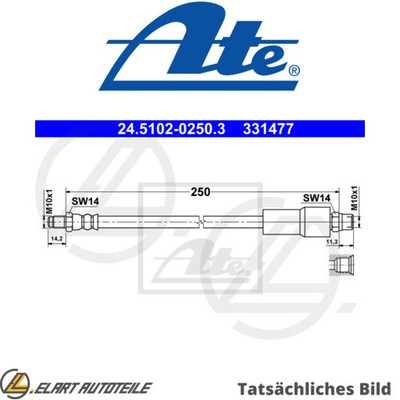 BREMSSCHLAUCH FÜR AUDI A8 4D2 4D8 AKN AFB AKH AHC AEJ AEW AKJ AKG ABZ AEM ATE