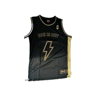 AC/DC Rock or Bust Basketball Jersey 2016 Brand New Size Large
