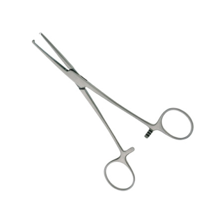 Kocher Hemostatic Forceps, 5'', Straight, 1x2 Teeth, Premium German Stainless