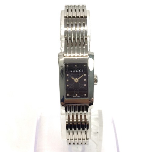Gucci GG Dial Quartz Watch 8600L 15mm From Japan 165 6299688