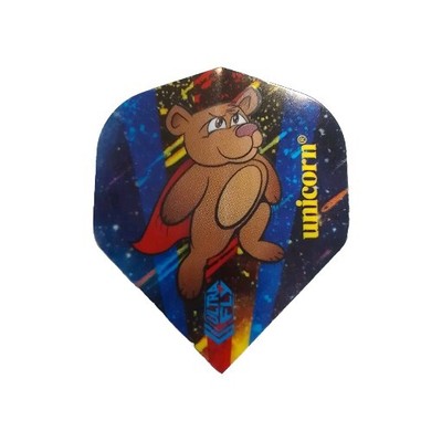 3 Dartflights ''Ted Evetts - Super Ted Nr. 2'' Unicorn