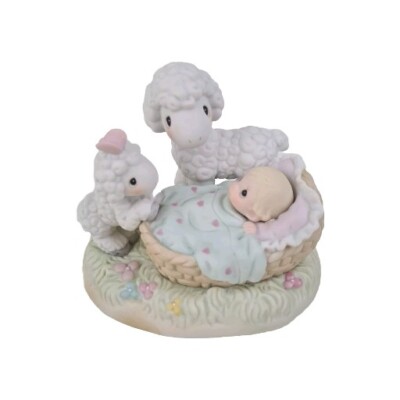   Precious moments 892726 Ewe Are So Precious to Me Sheep Baby Porcelain Figure