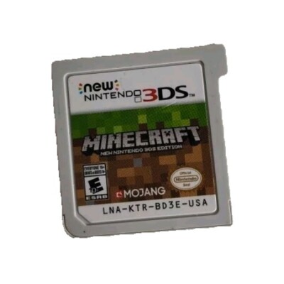 Minecraft (Nintendo 3DS) Game Cartridge Only - Pre-Owned
