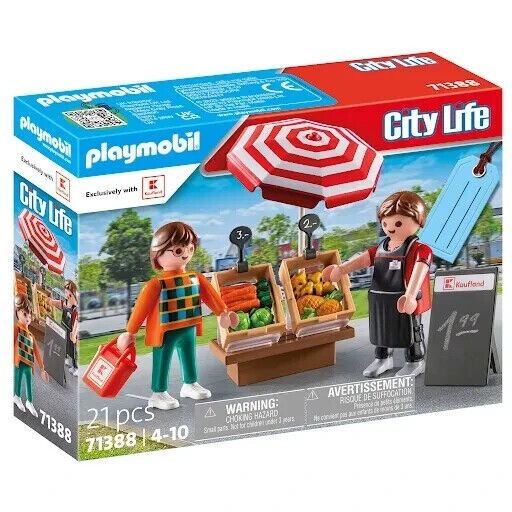 Playmobil City Life Kaufland - GemÃ¼Sestand 71388 Neu Und Ovp - Rar - Promo Pack