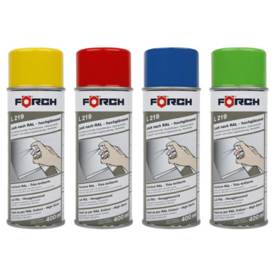 Lack nach RAL-bitte wählen aus Übersicht  hochglänzend L219 400ml