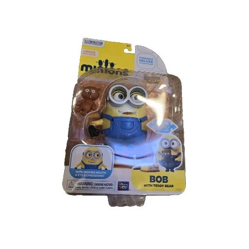 Despicable Me Minion - Minion Bob with Teddy Bear Figure NEW