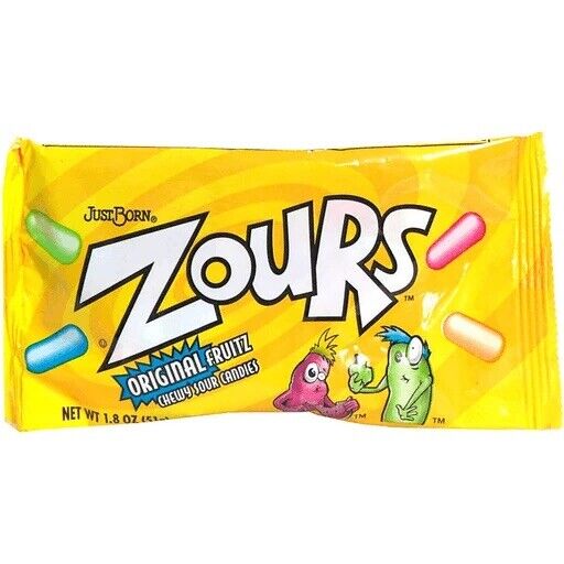 Discontinued Zours Candy