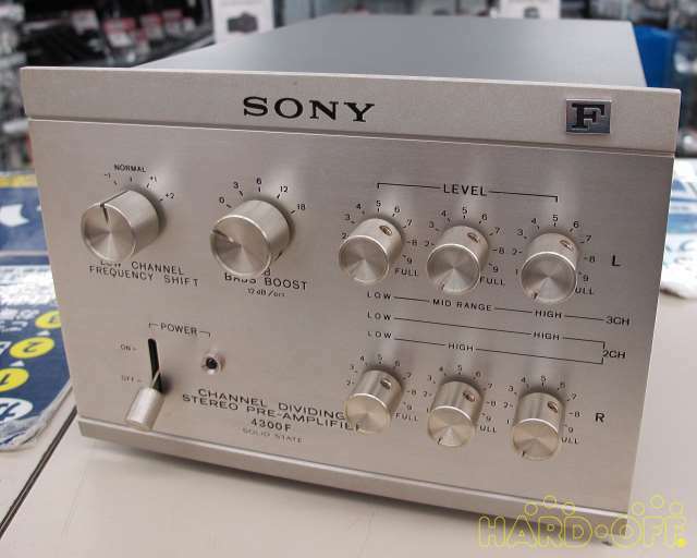 SONY ソニー TA-4300F チャンネル分割ステレオプリアンプ 清掃済み Amazon.co.jp: SONY ソニー TA-4300F ディバイディング