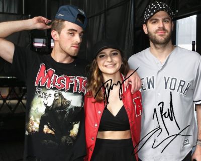 The Chainsmokers Signed 8X10 Photo Rp Auto Drew Taggart Daya Don't Let Me Down