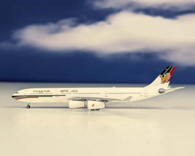 Aeroclassics ACA4OLF Gulf Air Airbus A340-300 A40-LF Diecast 1/400 Jet Model New