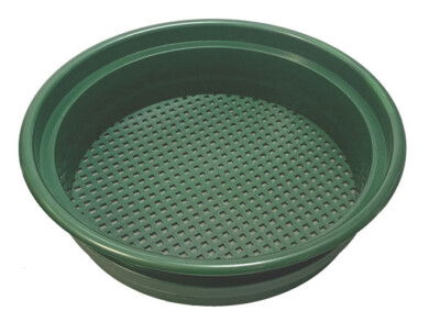 Gold Pan Panning Classifier Plastic Mesh 1/4'' Screen Sifter Fits 5 Gallon Bucket