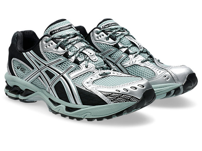 靴 Gel nimbus 10.1 OCEAN HAZE/PURE SILVER Asics - OCEAN HAZE AND PURE SILVER GEL-NIMBUS 10.1 SNEAKERS