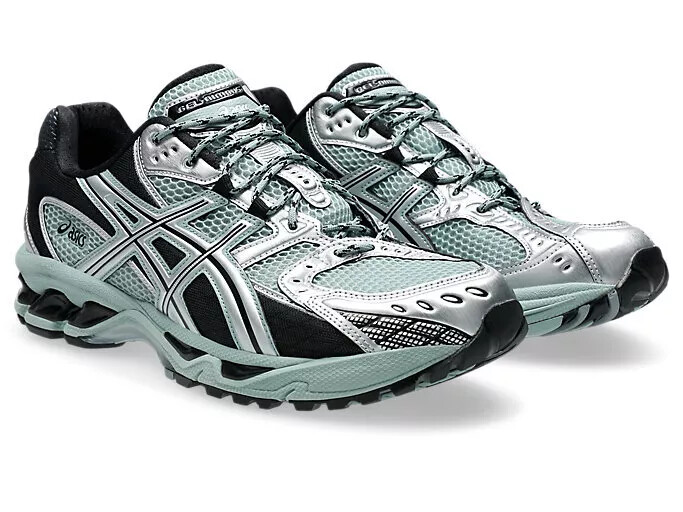Pre-owned Asics Gel-nimbus 10.1 Ocean Haze Pure Silver 1203a543-400 Men's Size