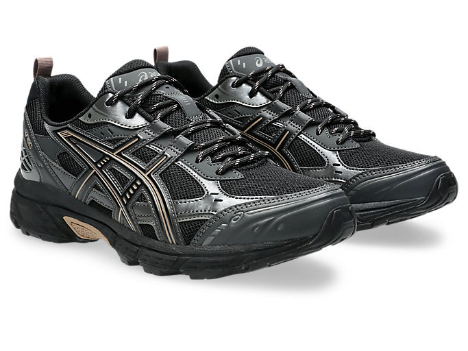 大人気!!!★ Asics Gel-Nunobiki Black Taupe Grey Asics Gel-Nunobiki Men's Shoes - Black/Gold Taupe Grey