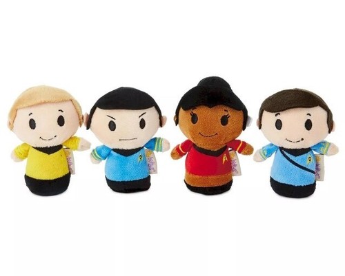 Star Trek Plush Figures 50th Anniversary Collectors Set Hallmark Itty Bittys