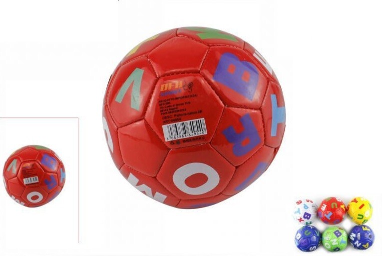 Mini Pallone Palla Da Calcio Football Colorato Lettere Bambini Misura 1 dfh