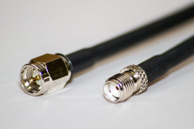 UHF Female Made in the USA! ABR Industries 6ft RG316//U w// SMA Male to SO239