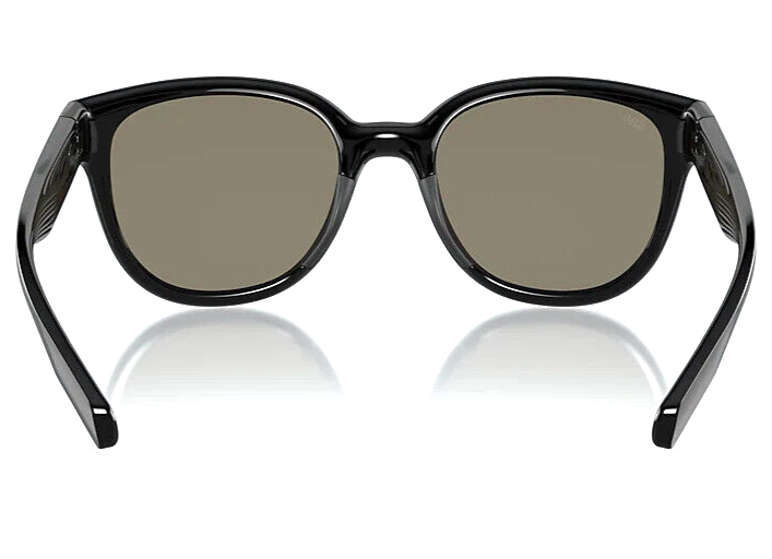 Pre-owned Costa Del Mar Salina Polarized Sunglasses Black / Blue Mirror Glass 580g