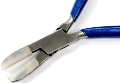 Flat Nose Pliers 5-3/4'' Nylon Jaws Wire Working Jewelry Pliers Wire Wrapping