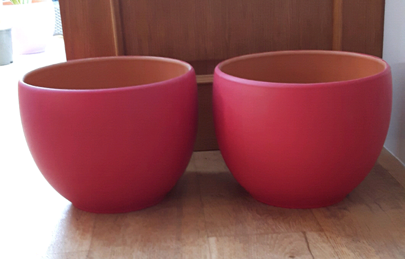 Very Large Ceramic Plant Pots (pair) in Poole, Dorset Gumtree