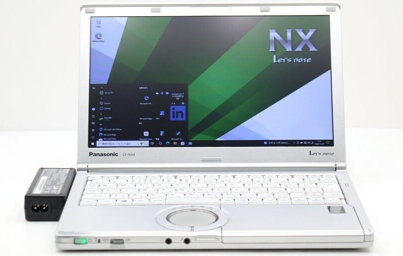 Panasonic Let's Note CF-NX4 Laptop PC i5-5300U 8GB SSD256GB Win 10 w/ AC Used Panasonic Let's Note CF-NX4 Laptop PC i5-5300U 8GB SSD256GB Win 10 w/ AC Used