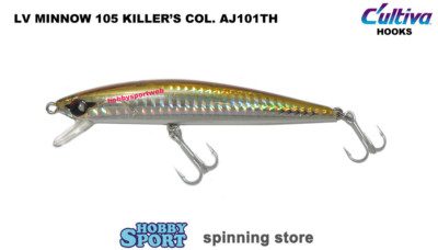 STREAM LV-MINNOW 105  COL GOLD AJI01TH   GRAMMI 12  539225 SPINNING  SPIGOLA