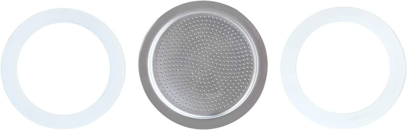 Replacement Silicone 6 Cup Size Gasket Seals And Filter