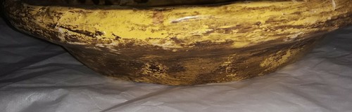 Vintage Handpainted Wooden Bowl