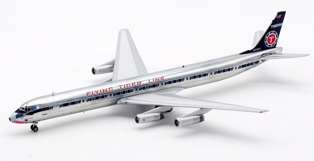 航空機・ヘリコプター CJ WINGS 1/400 FLYING TIGER DC-8-63F CJ WINGS 1/400 FLYING TIGER DC-8-63F