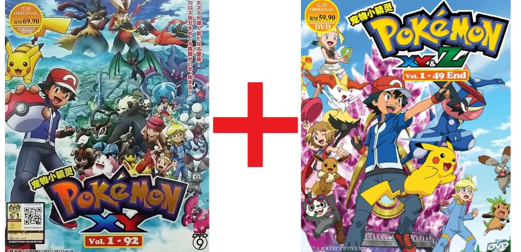 ANIME DVD~ Pokemon XY+XY&Z (1-141End) English subtitle & All