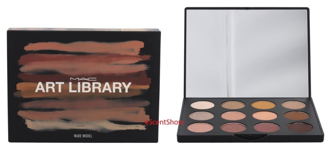 MAC ART LIBRARY NUDE MODEL アイシャドウパレット MAC☆アート ライブラリー：ヌード モデル / 12色のアイパレット